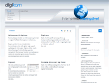 Tablet Screenshot of digiport.no